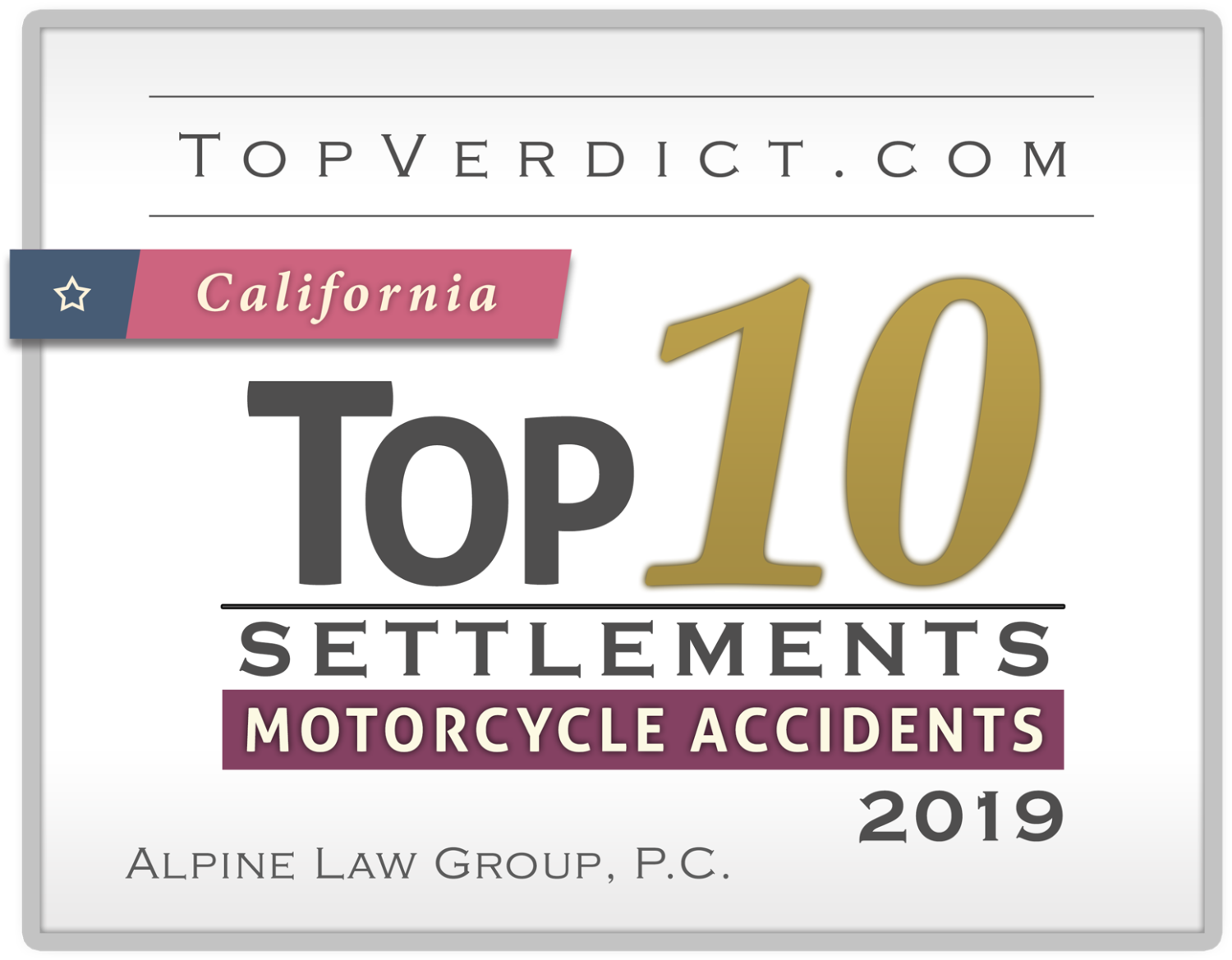 Top 10 Settlement Motorcycle Accidents